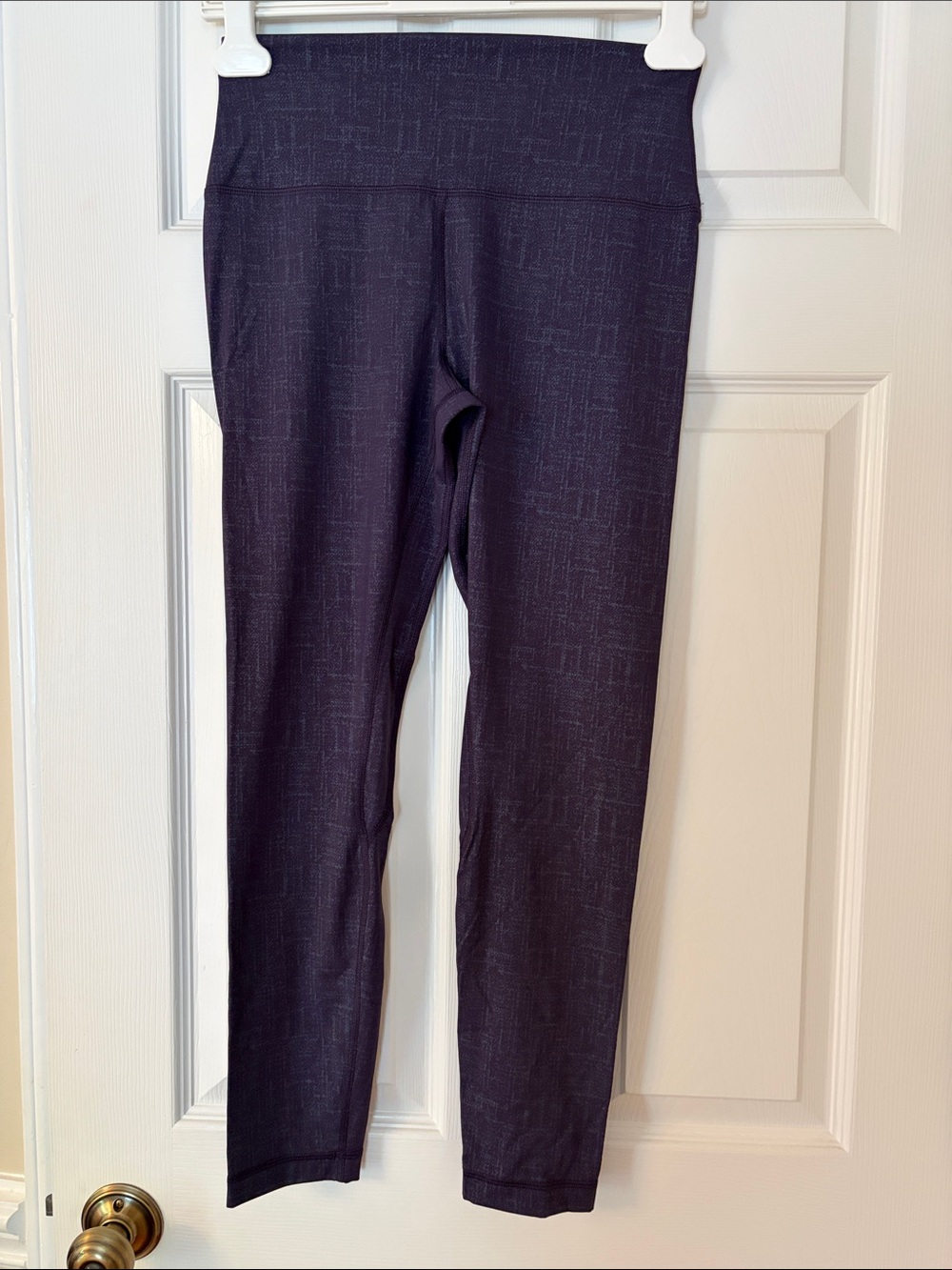 CRZ YOGA Speckled Deep Plum Active Leggings